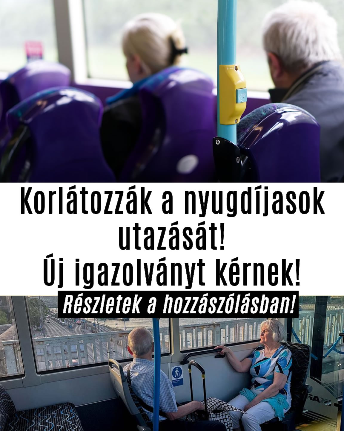 Korlátozzák a nyugdíjasok utazását!