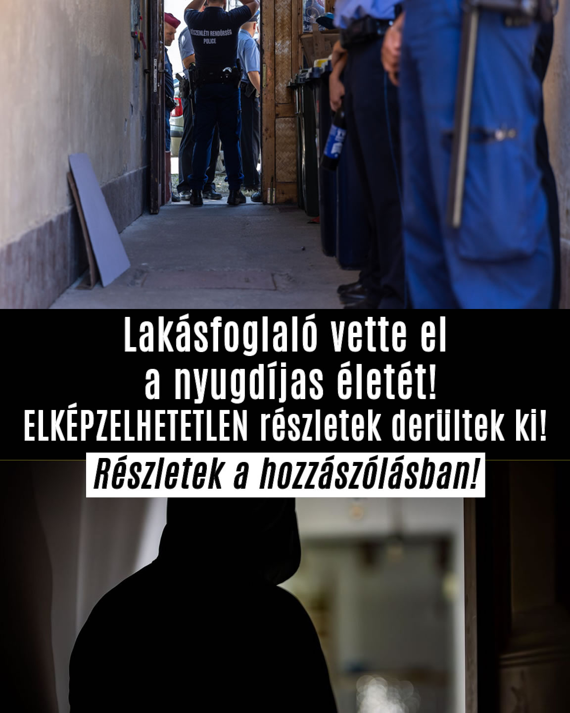 Lakásfoglaló tette el láb alól a nyugdíjast!