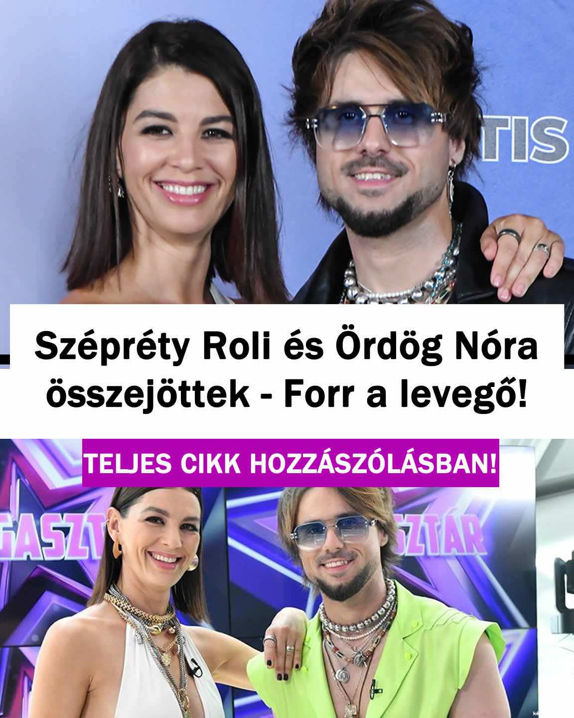 Szépréty Roli és Ördög Nóra összejöttek