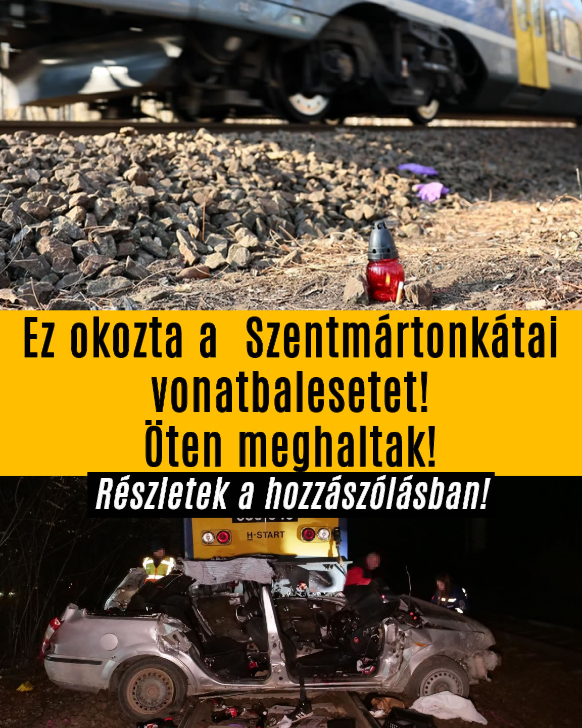Ez okozta a Szentmártonkátai vonatbalesetet