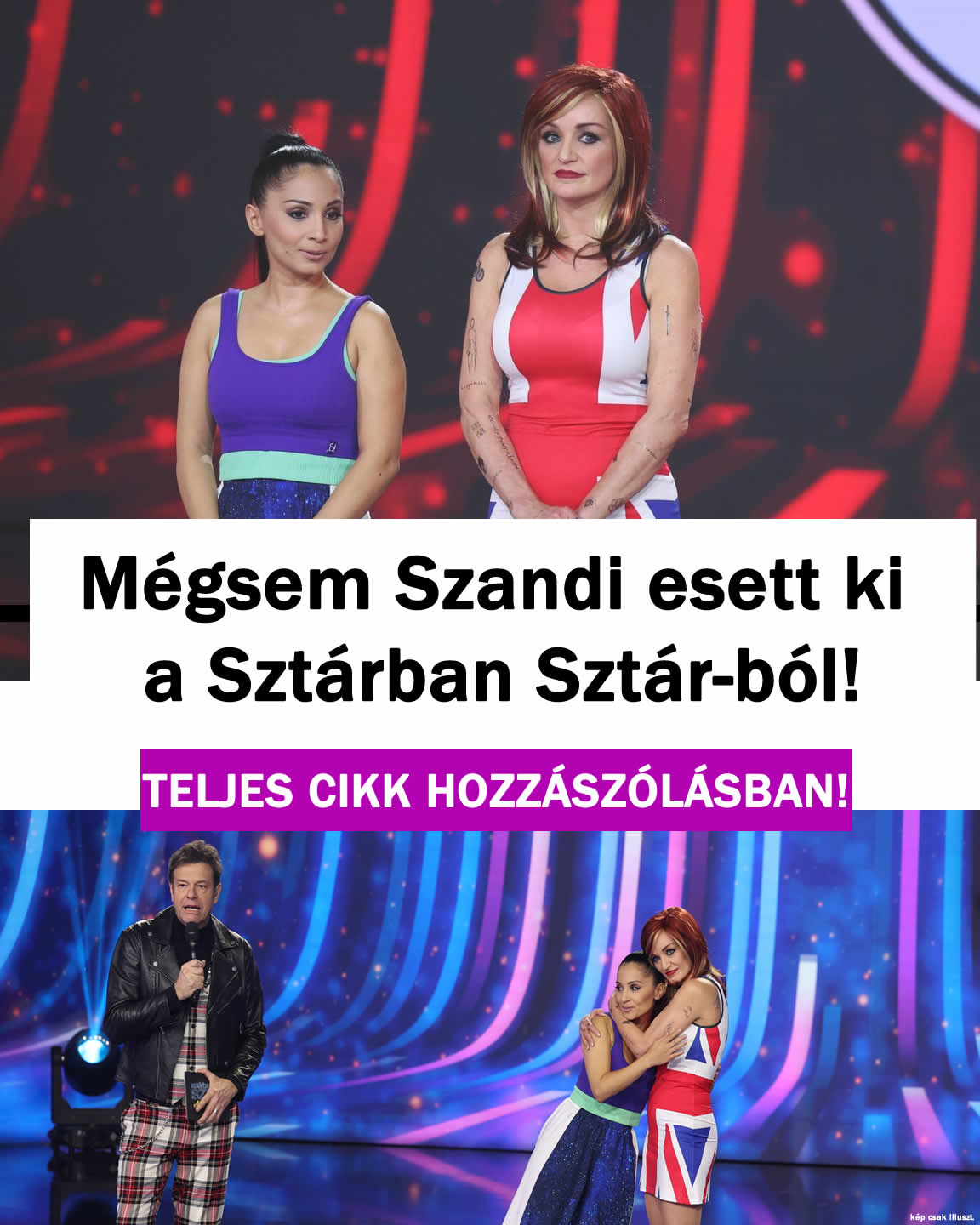 Mégsem Szandi esett ki a Sztárban Sztár-ból!