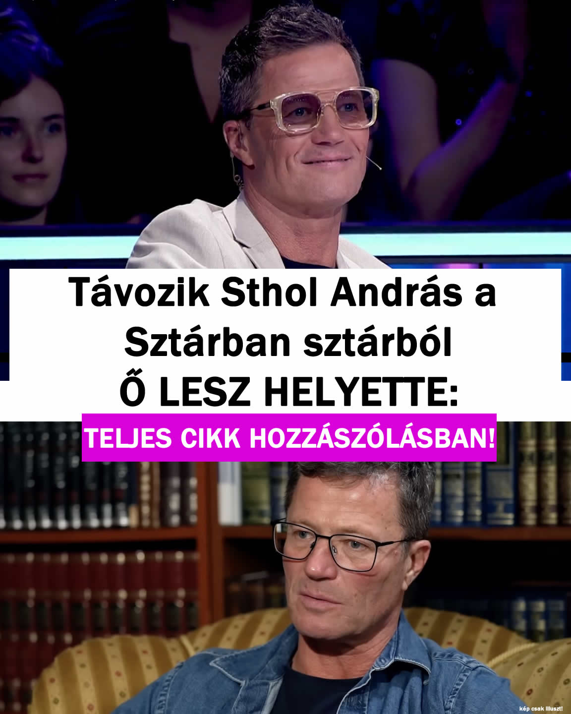 Távozik Sthol András a Sztárban sztárból