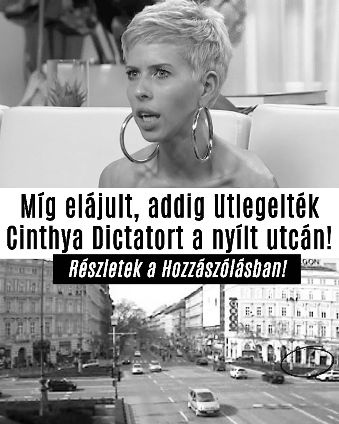 Cinthya Dictat0r éppen csak túlélte!
