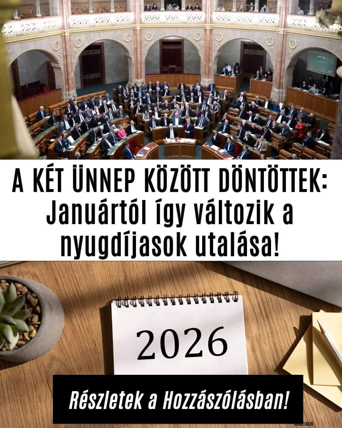 Januártól így változik a nyugdíjasok utalása!