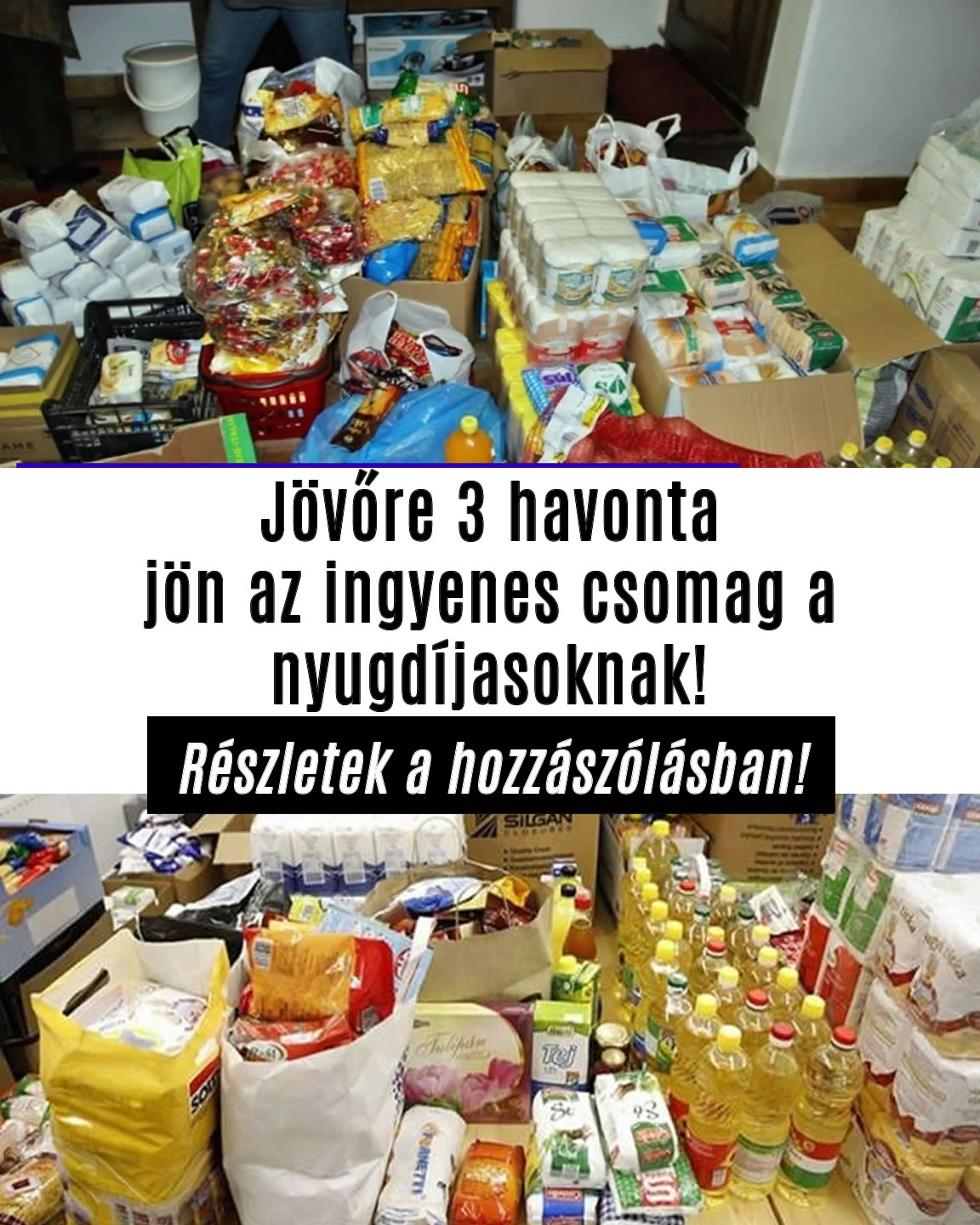 Jövőre 3 havonta jön az ingyenes csomag!