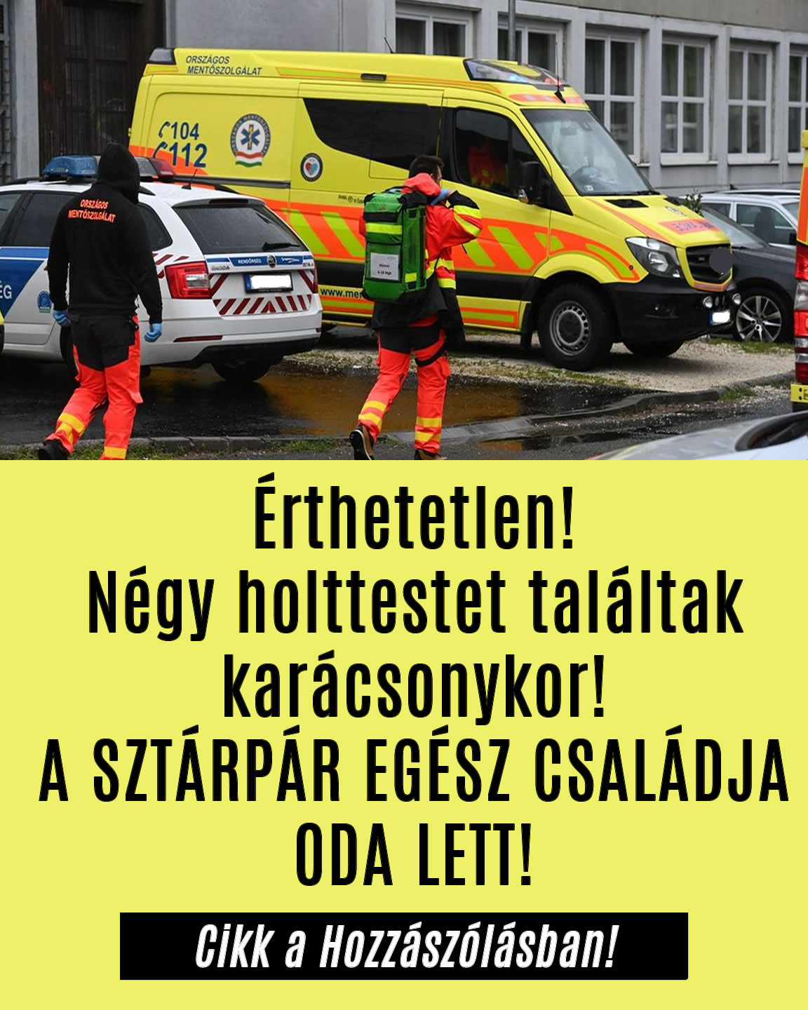 Karácsonyi tragédia