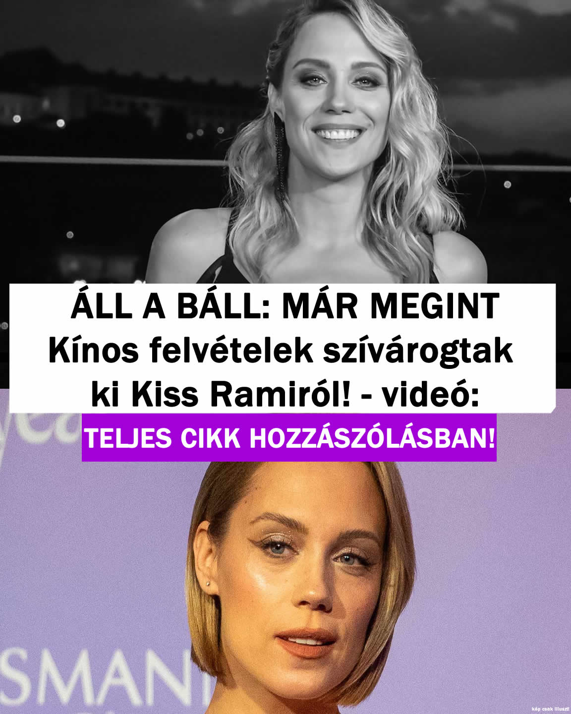 Kínos felvételek szivárogtak ki Kiss Rami-ról!