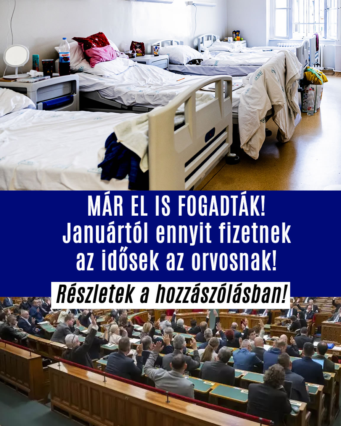 Ennyit adhatnak az idősek az orvosnak!