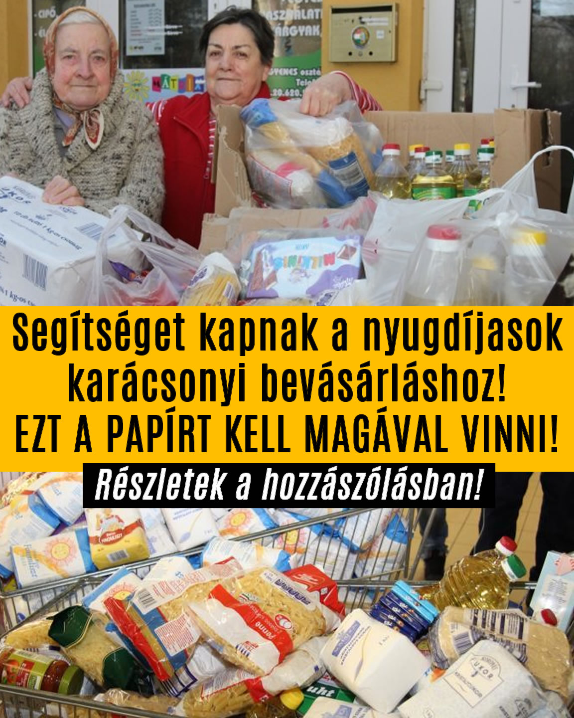 Karácsonyi támogatás!