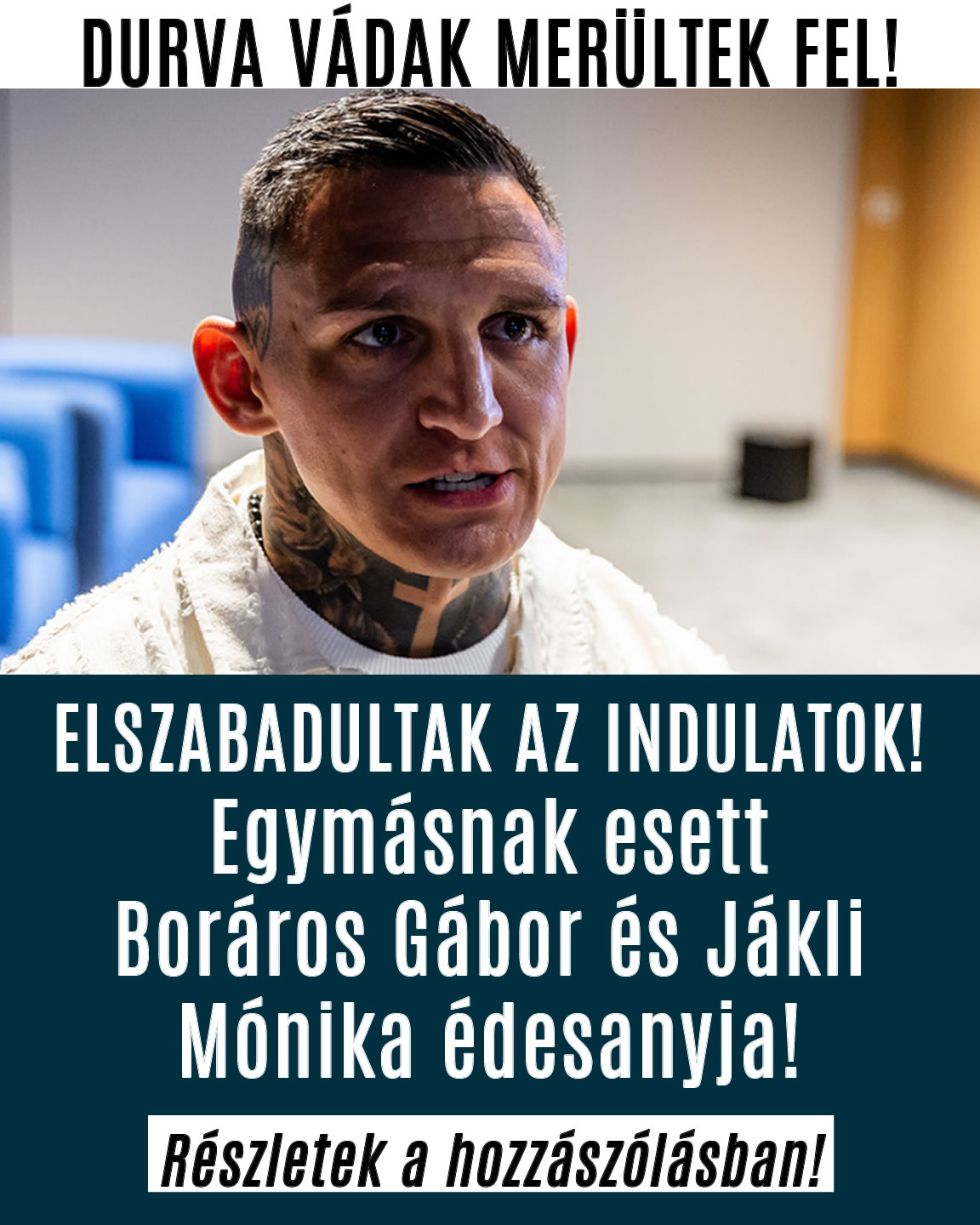 Boráros Gábor nekiesett Jákli Mónika édesanyjának!