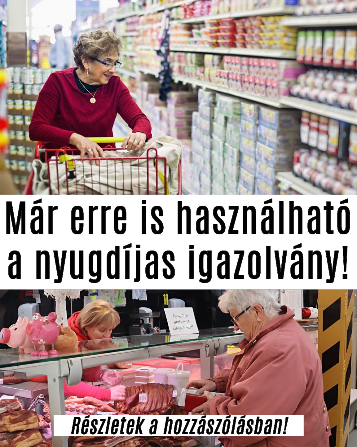 Már erre is használható a nyugdíjas igazolvány!