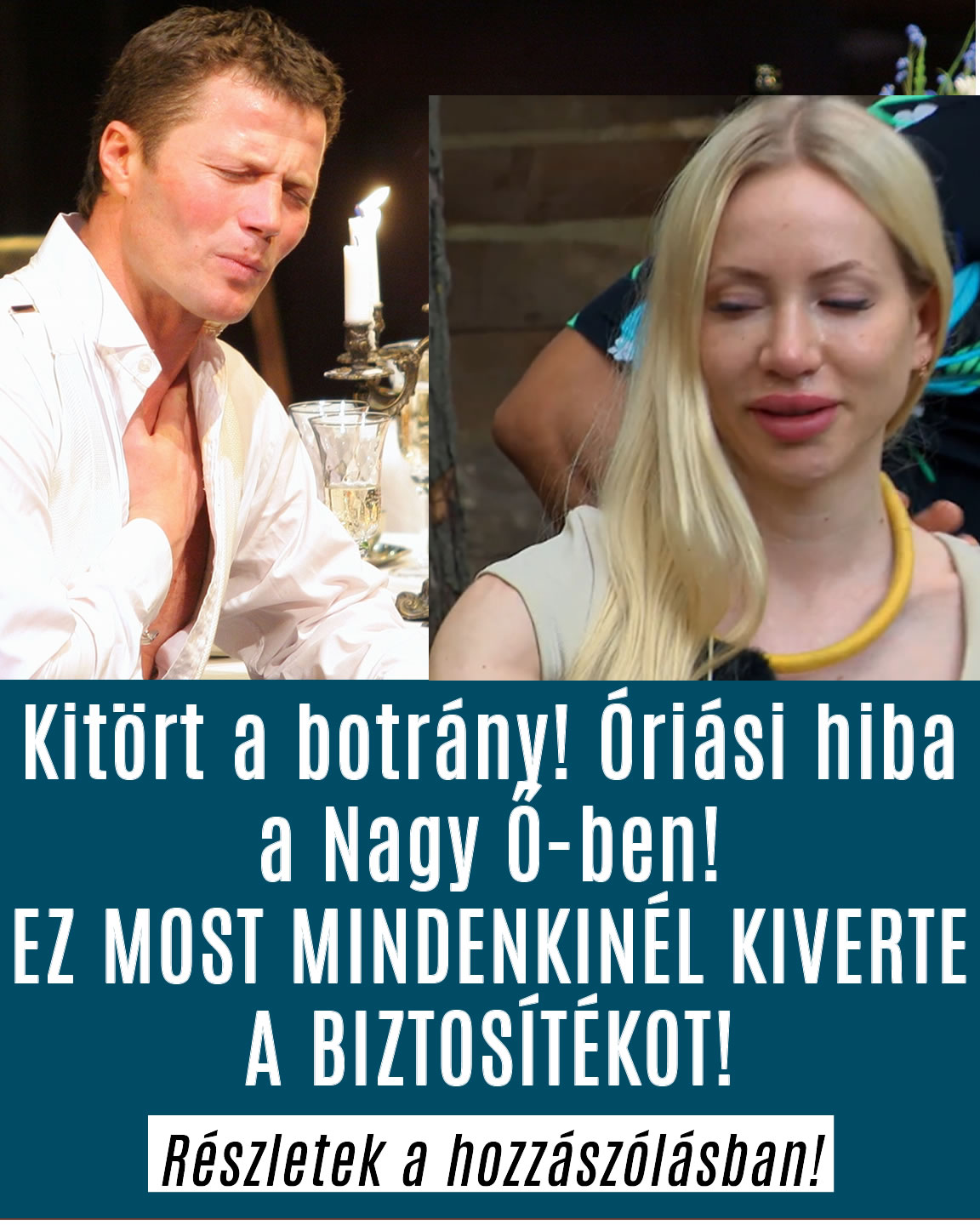 Kitört a botrány! Óriási hiba a Nagy Ő-ben!