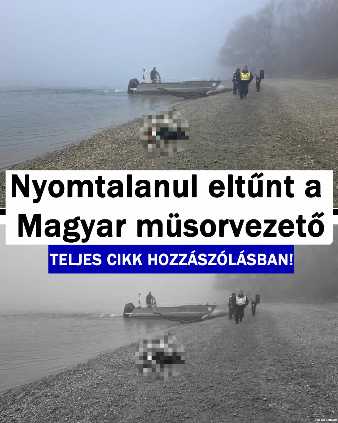 Nyomtalanul eltűnt a Magyar műsorvezető: