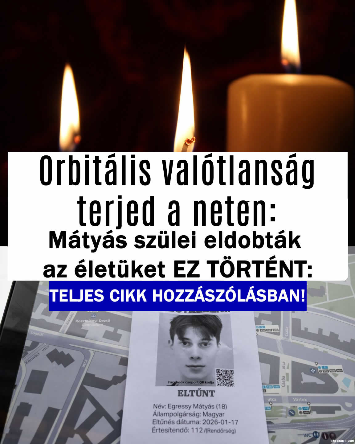 Óriási valótlanságot állítanak Mátyás szüleiről!
