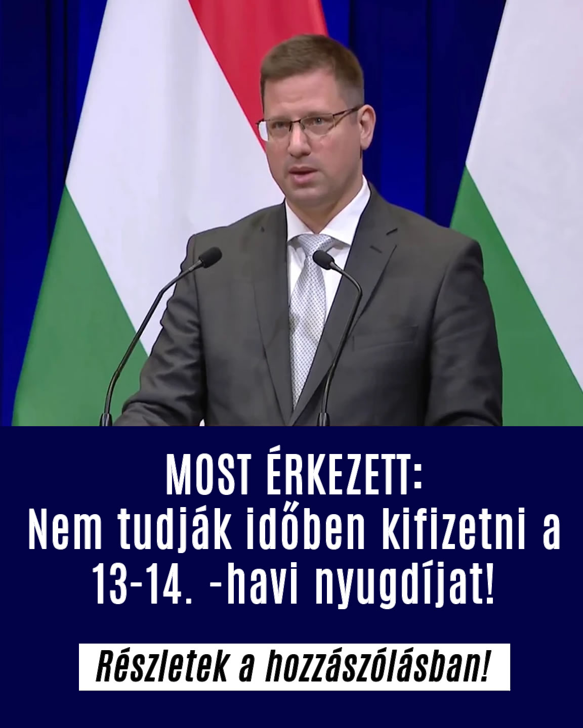Nem tudják időben kifizetni a nyugdíjat!