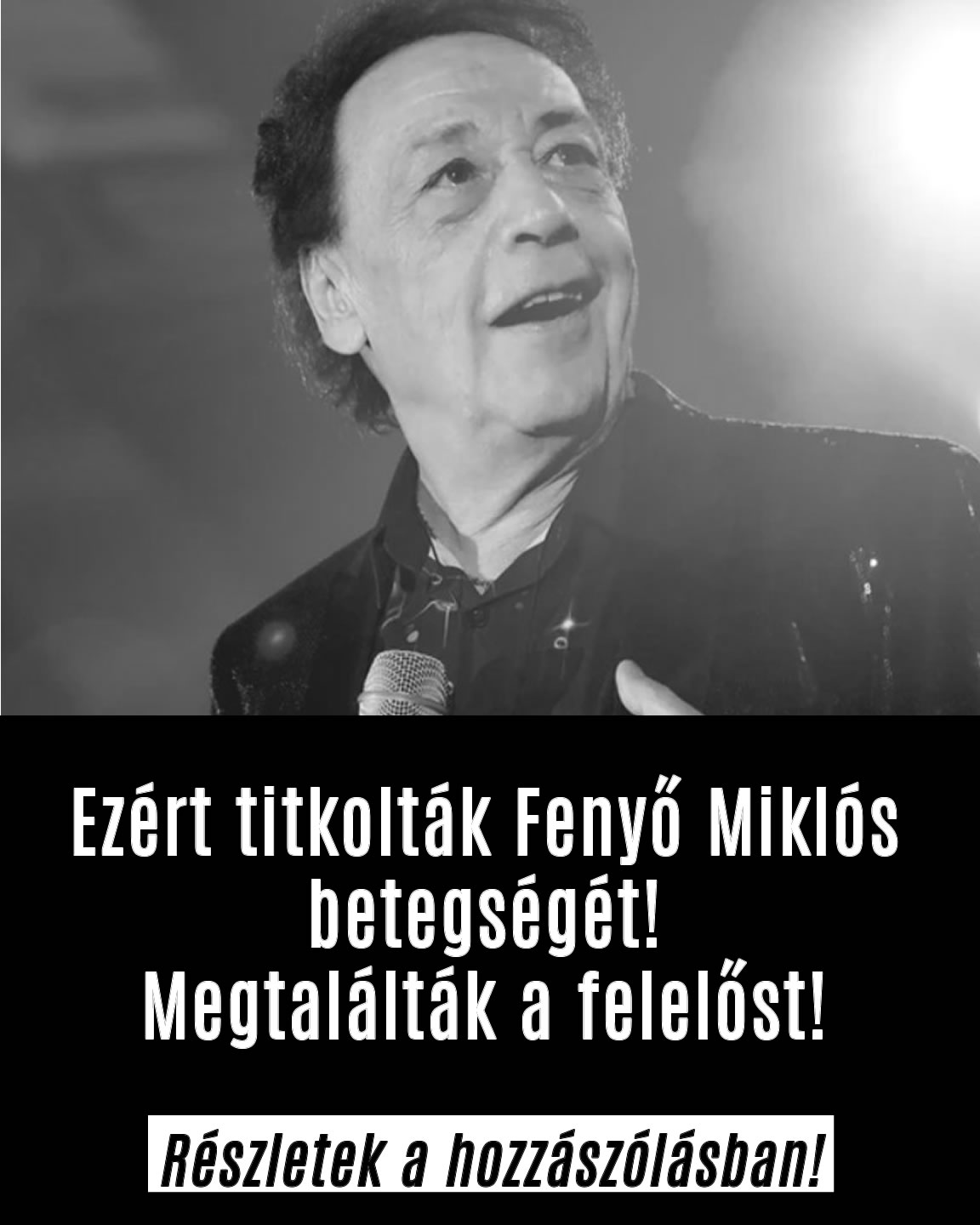 Itt kapta el Fenyő Miki súlyos betegségét