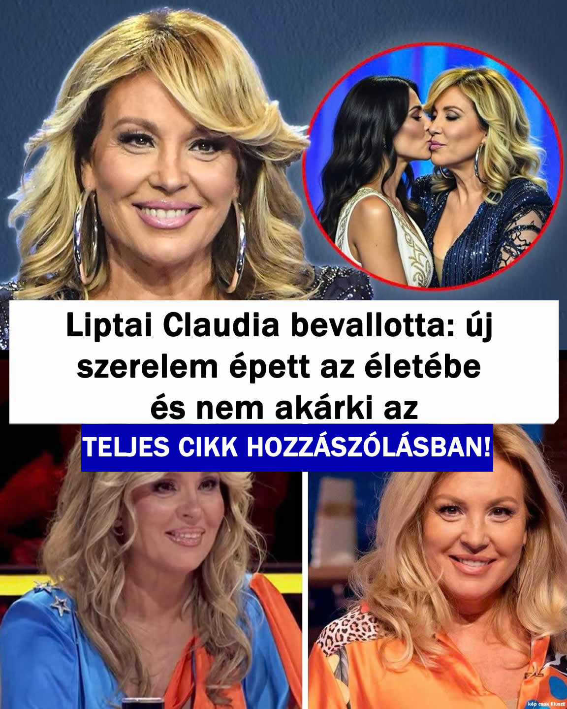 Liptai Claudia bevallotta: újra szerelmes nem akárkibe!