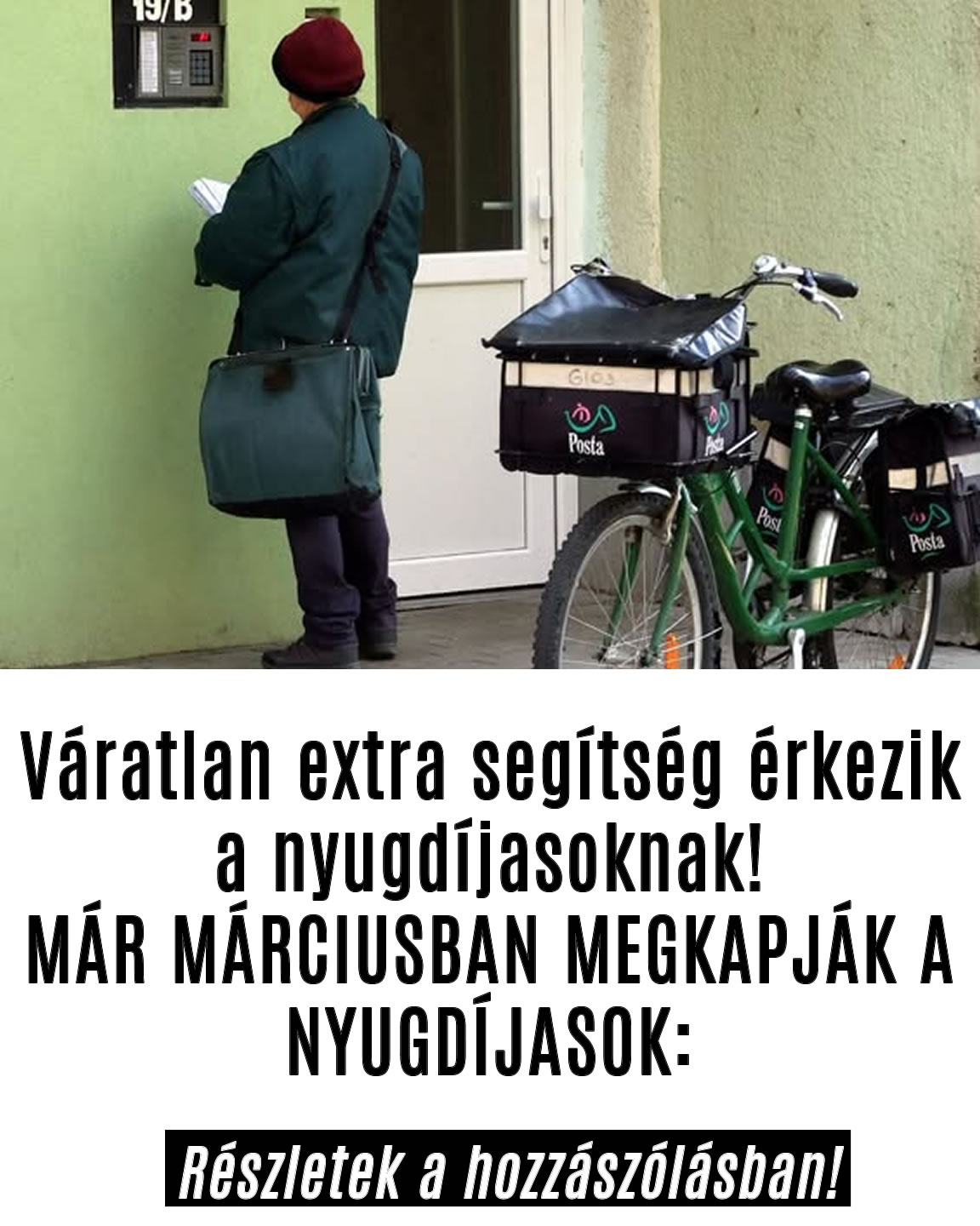Váratlan extra segítség érkezik a nyugdíjasoknak!
