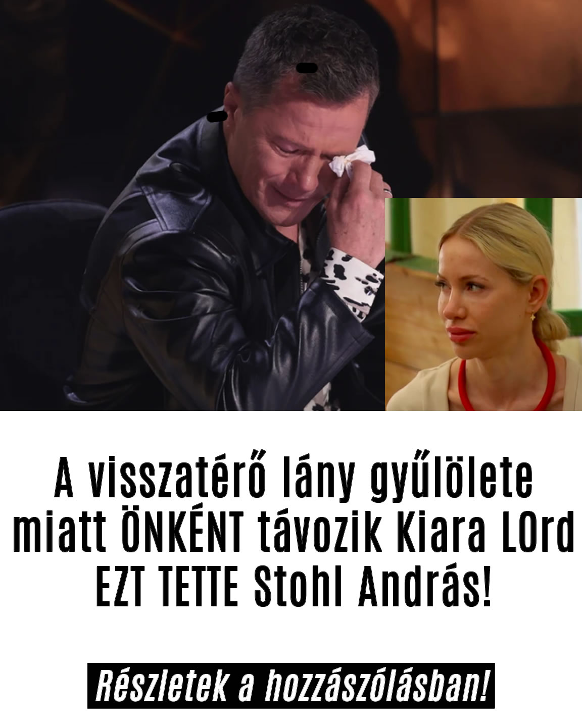 A visszatérő lány miatt ÖNKÉNT távozik Kiara L0rd