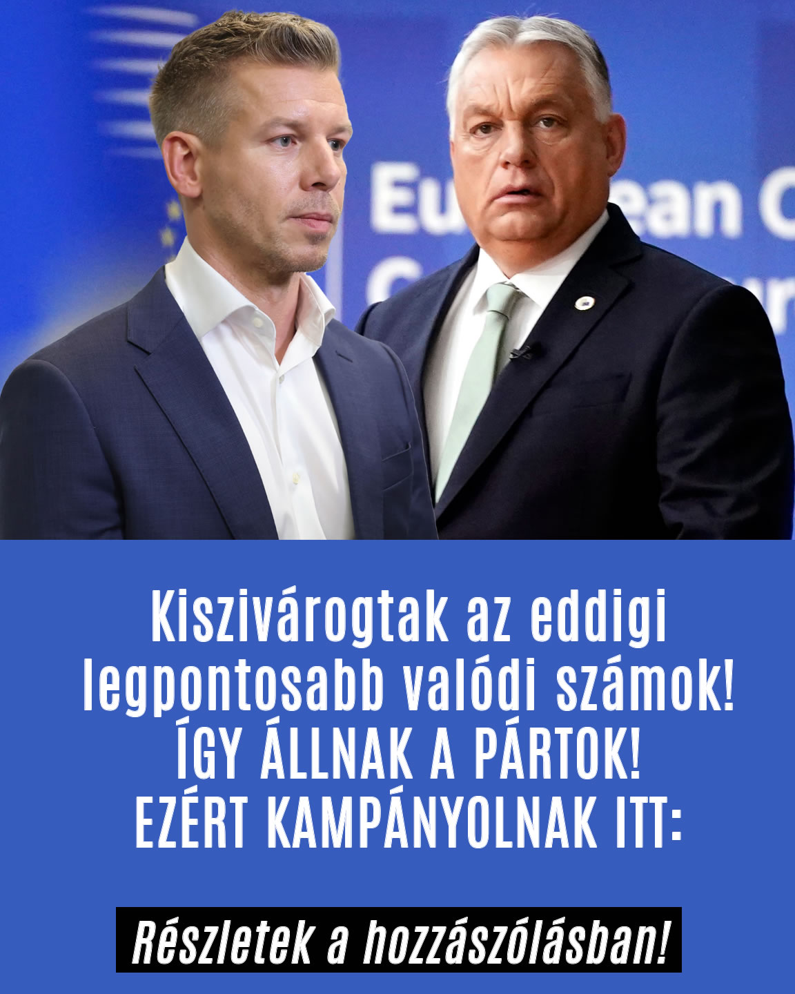 Kiszivárogtak a valódi számok!