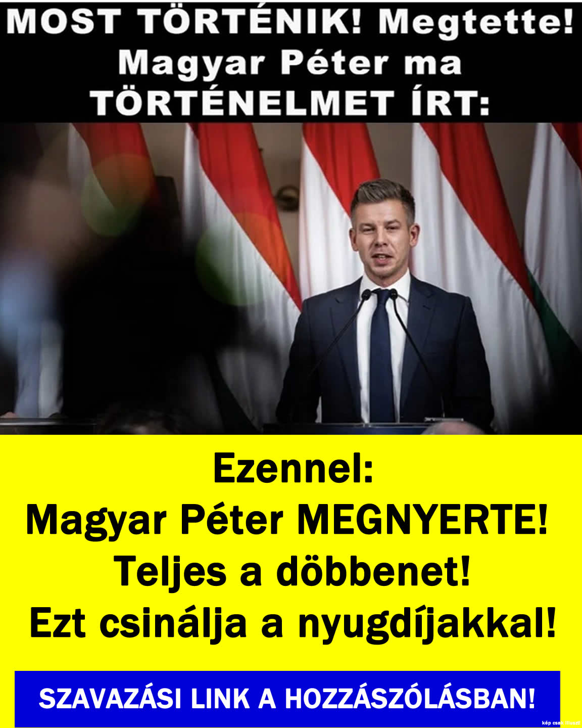 Magyar Péter MEGNYERTE! Ezt csinálja a nyugdíjakkal!