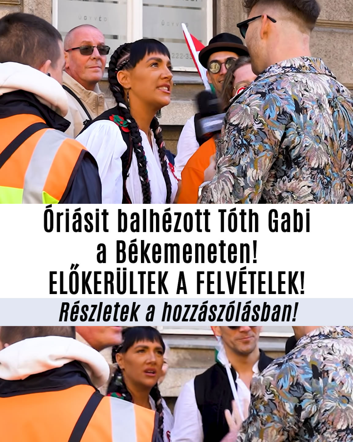 Tóth Gabi balhéja a Békemeneten!