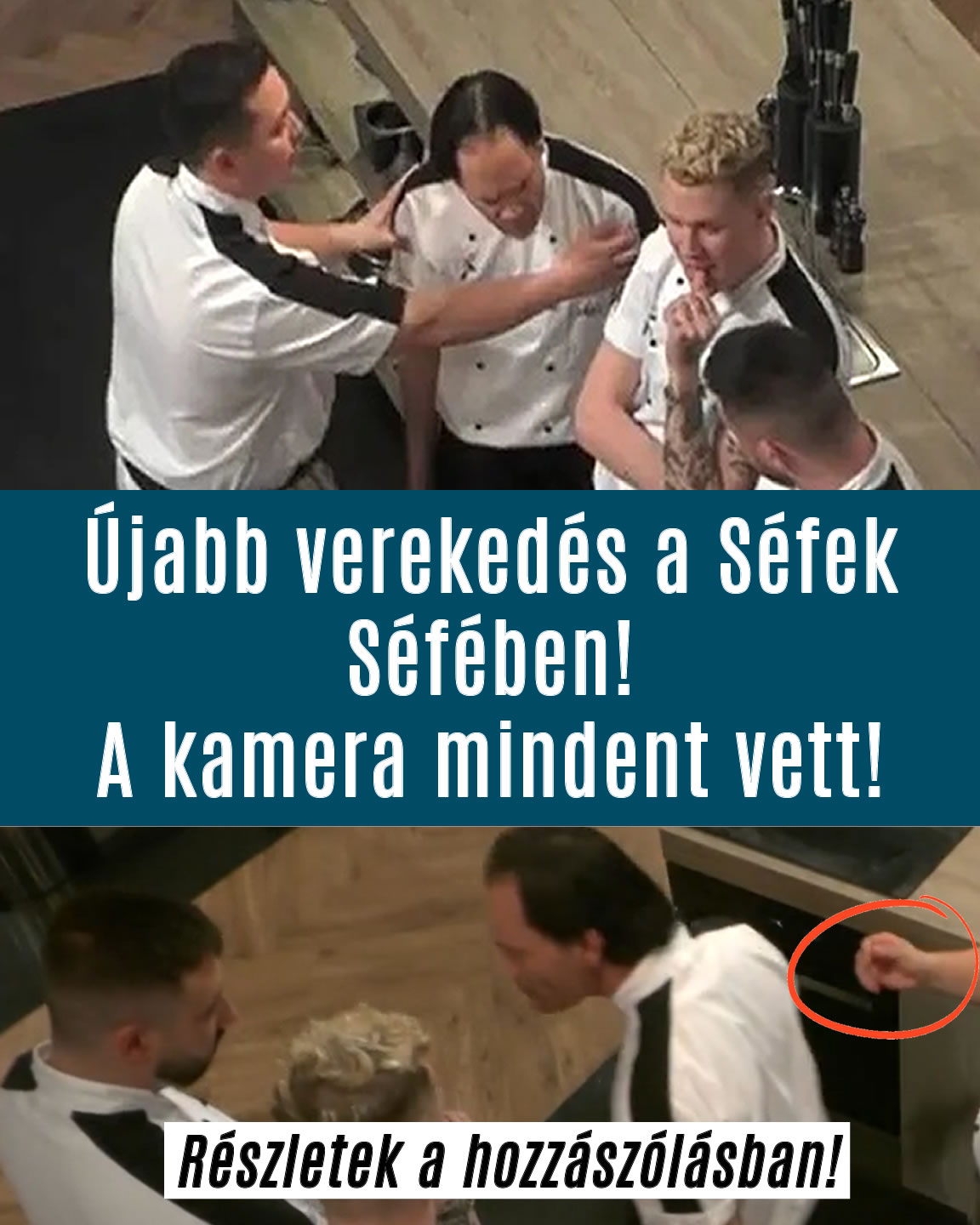Újabb dráma a Séfek Séfében!