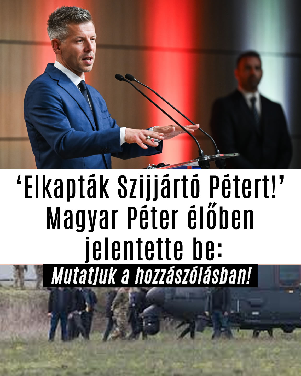 Megtalálták Szijjártó Pétert!