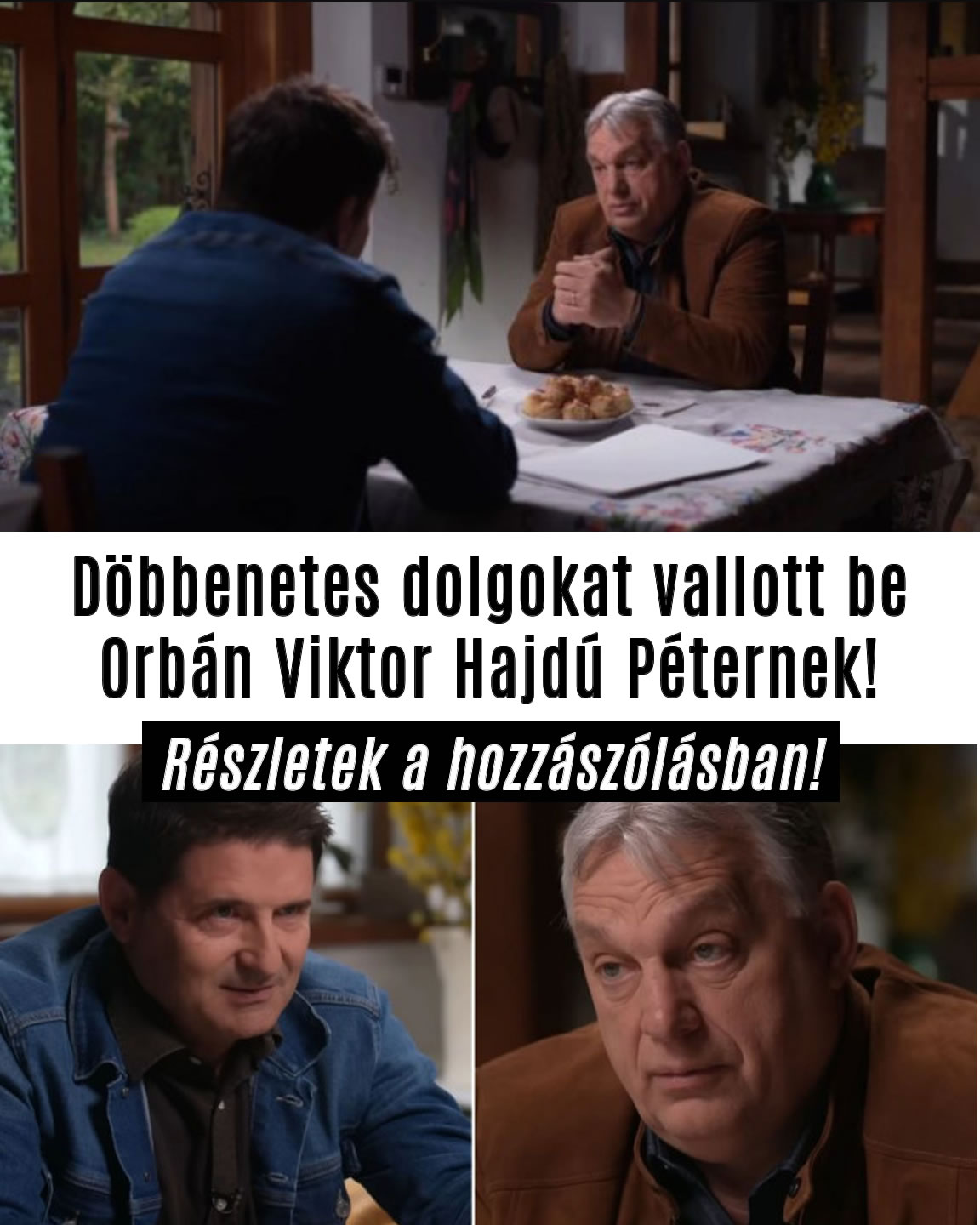 Döbbenetes dolgokat vallott be Orbán Viktor!