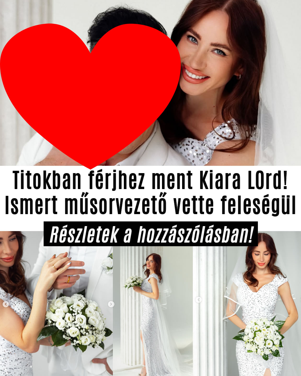Titokban férjhez ment Kiara L0rd!