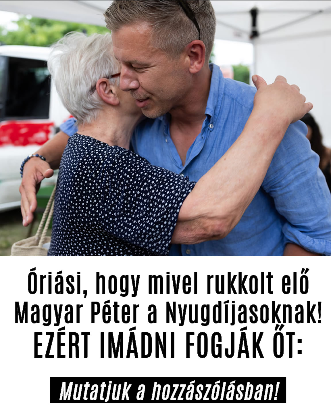 Óriási, hogy mivel rukkolt elő Magyar Péter a Nyugdíjasoknak!
