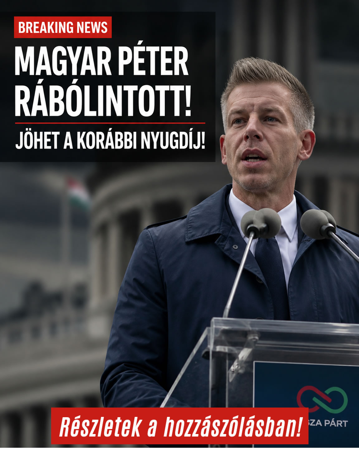 Magyar Péter rábólintott! Jöhet a korábbi nyugdíj!