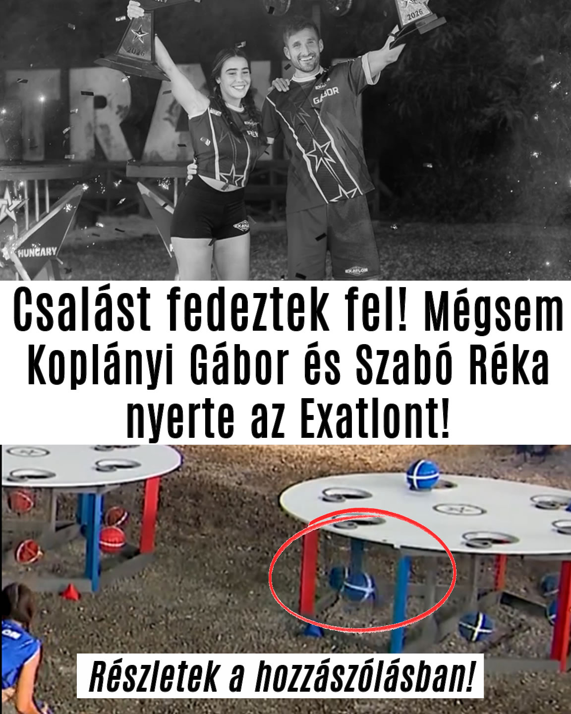 Botrány az Exatlonban!