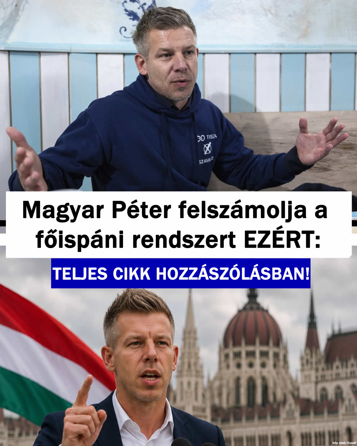 Magyar Péter felszámolja a főispáni rendszert EZÉRT: