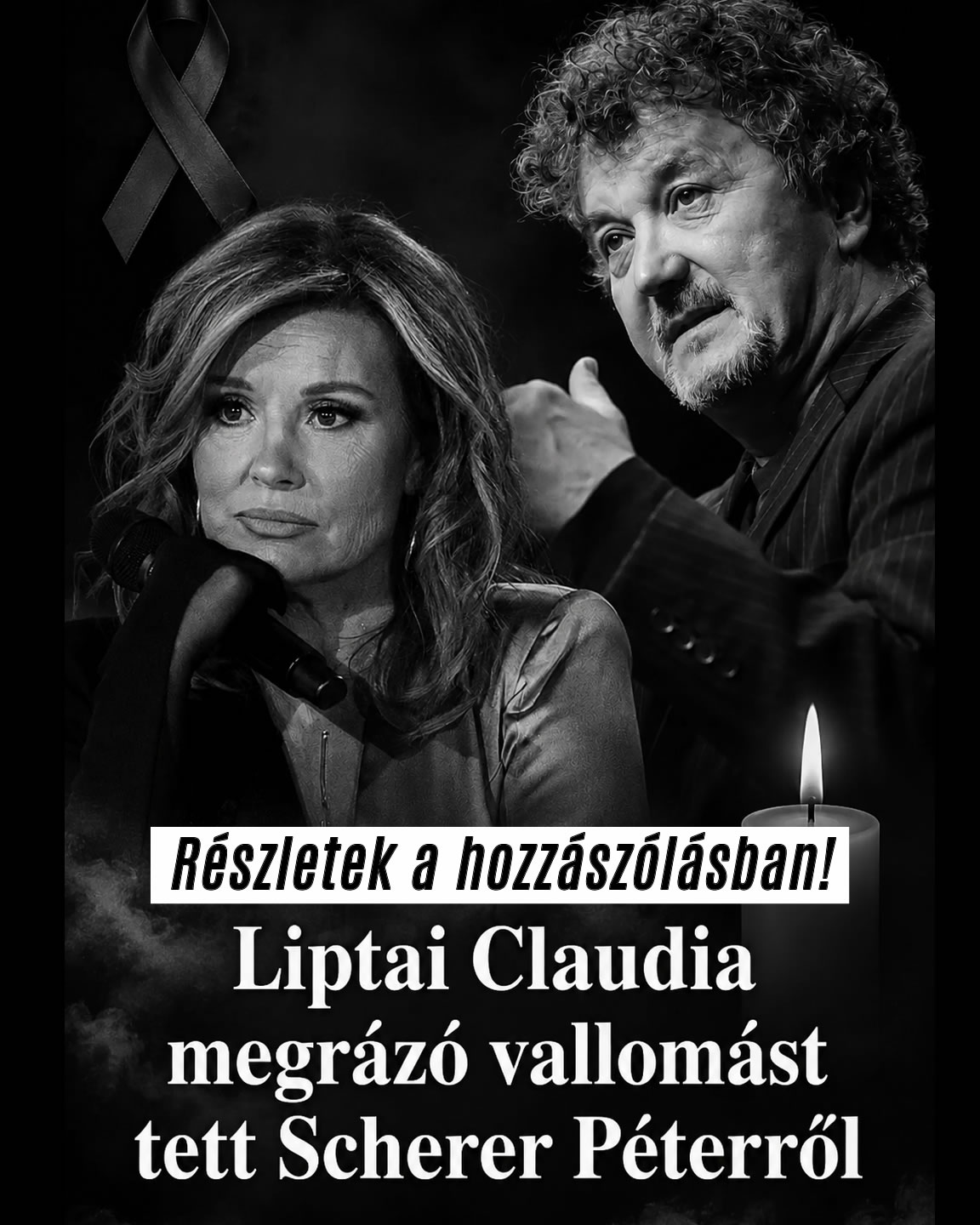 Liptai Claudia megrázó vallomása Scherer Péterről