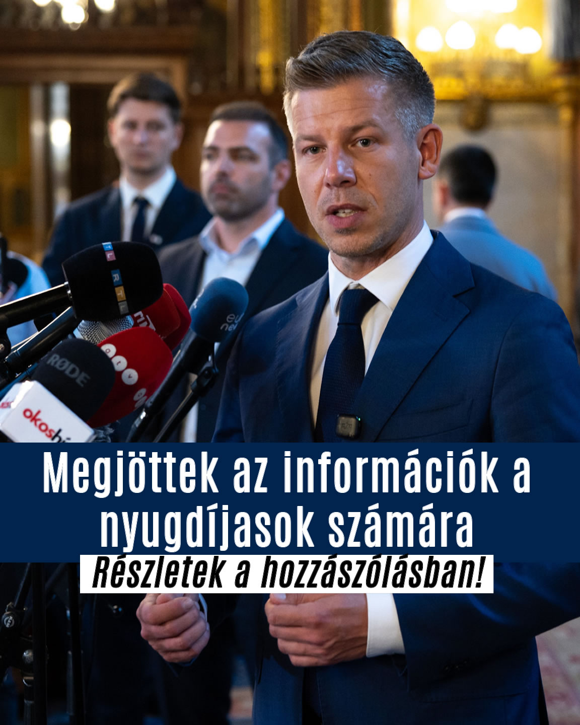 Megjöttek az információk a nyugdíjasok számára