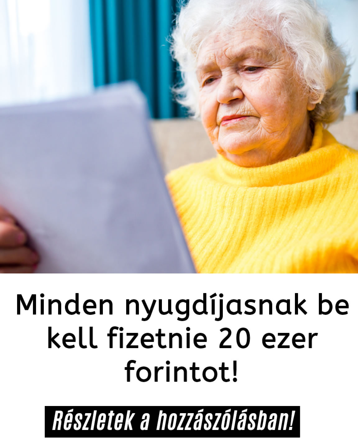 Minden nyugdíjast érint