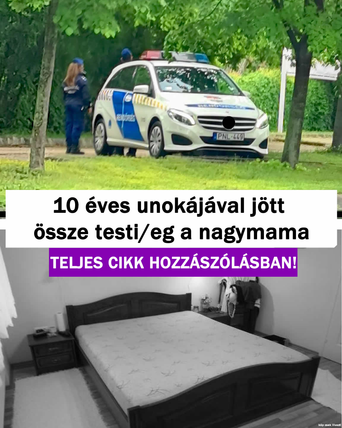 10 éves unokájával jött össze testi/eg a nagymama