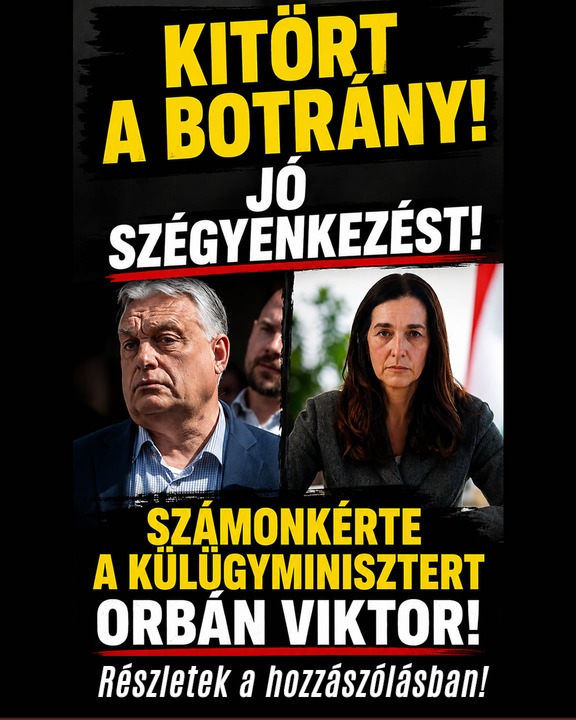 Nyílt levelet írt Orbán Viktor az új külügyminiszternek!