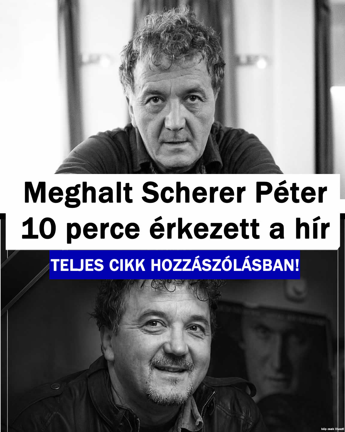 Meghalt Scherer Péter