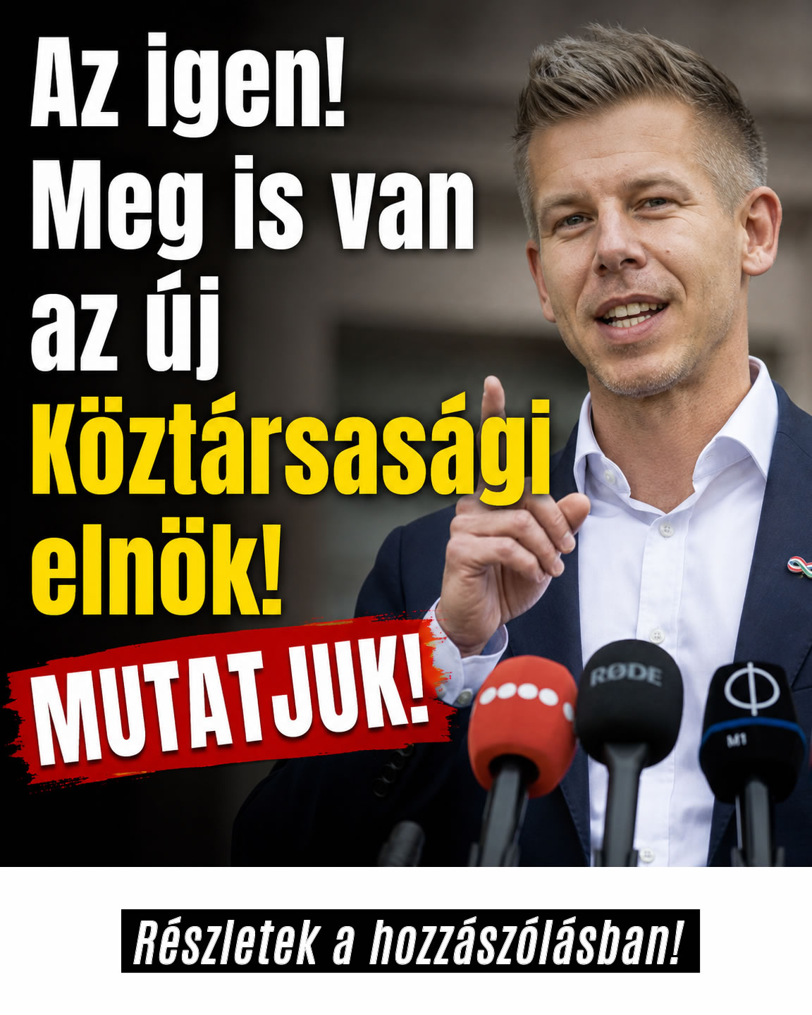 Meg is van az új Köztársasági elnök!