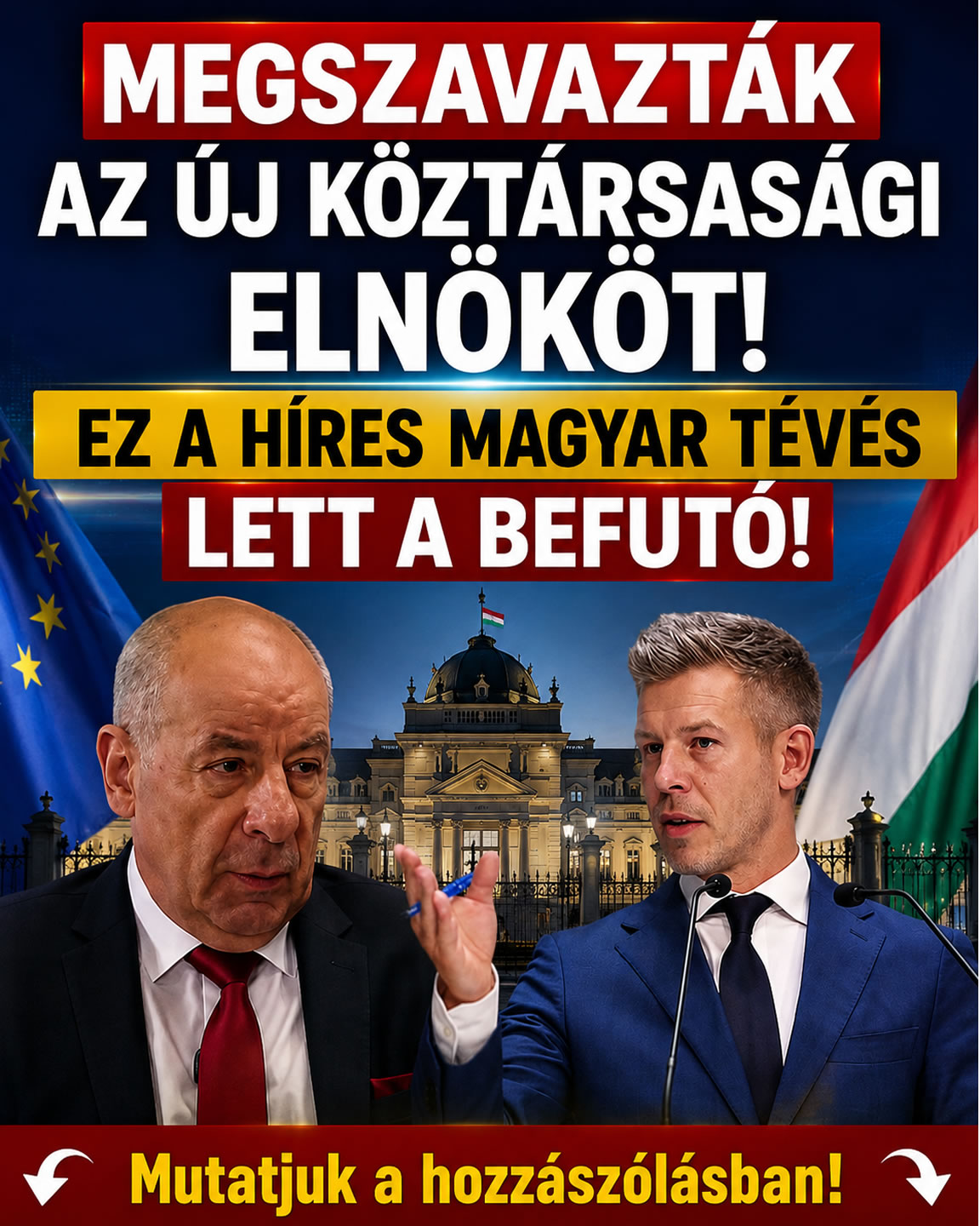 Megszavazták az új Köztársasági elnököt!
