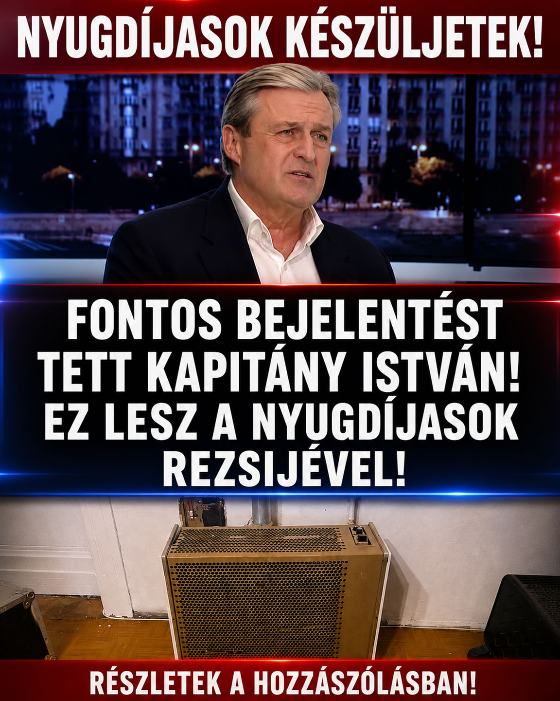 Fontos bejelentést tett Kapitány István!