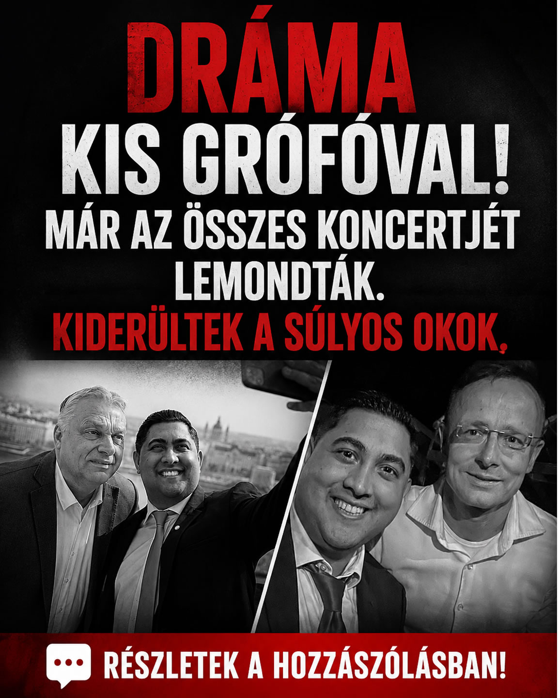 Nagy a baj Kis Grófoval!