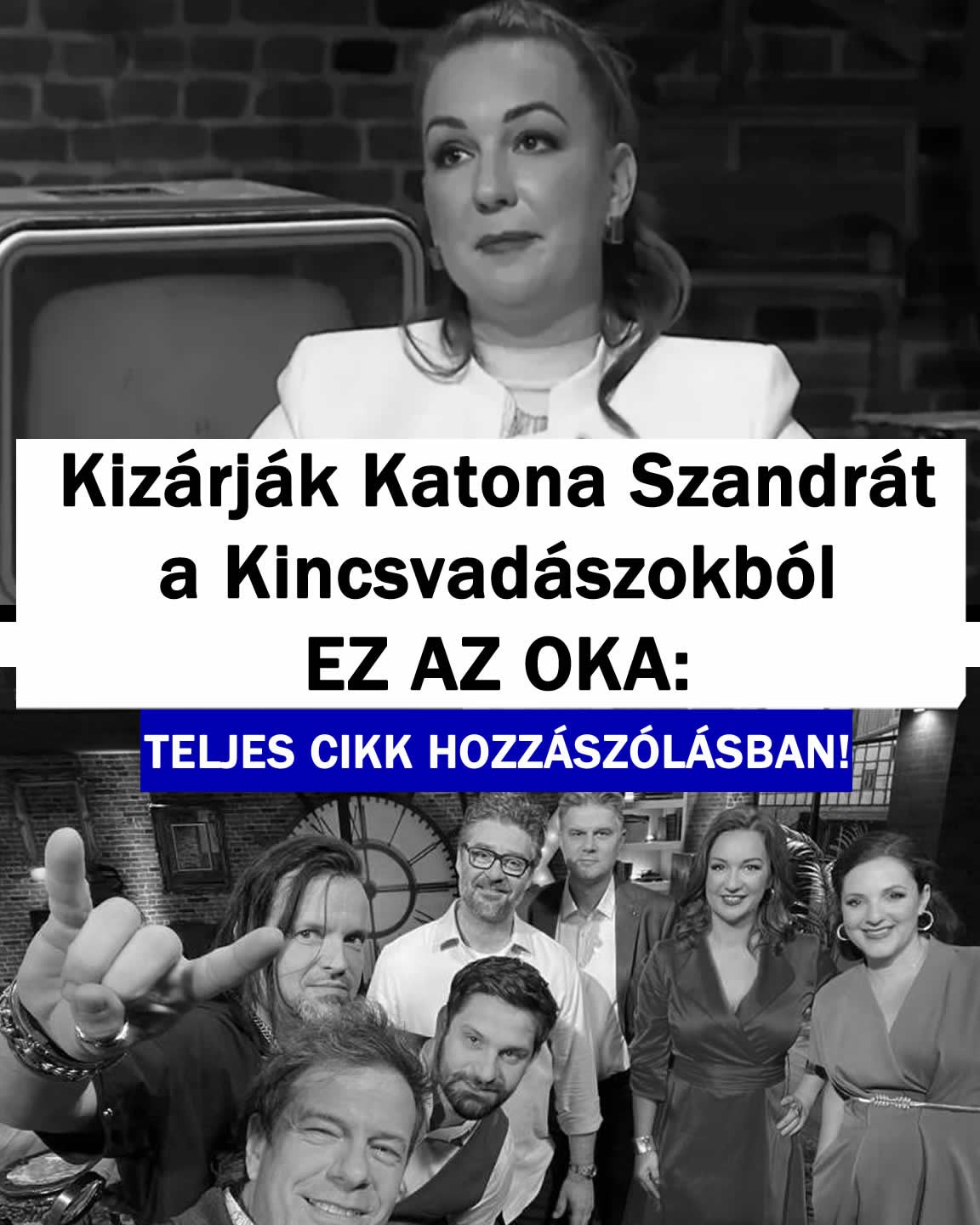 Kizárják Katona Szandrát a Kincsvadászokból EZ AZ OKA: