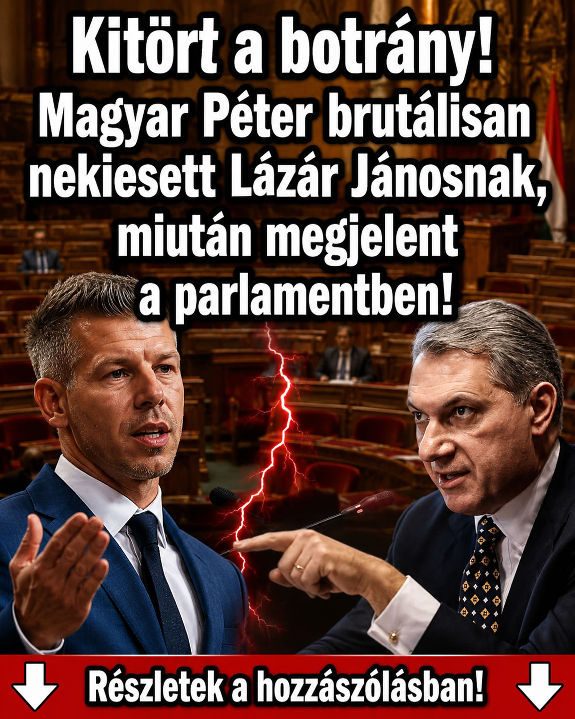 Magyar Péter brutálisan nekiesett Lázár Jánosnak!