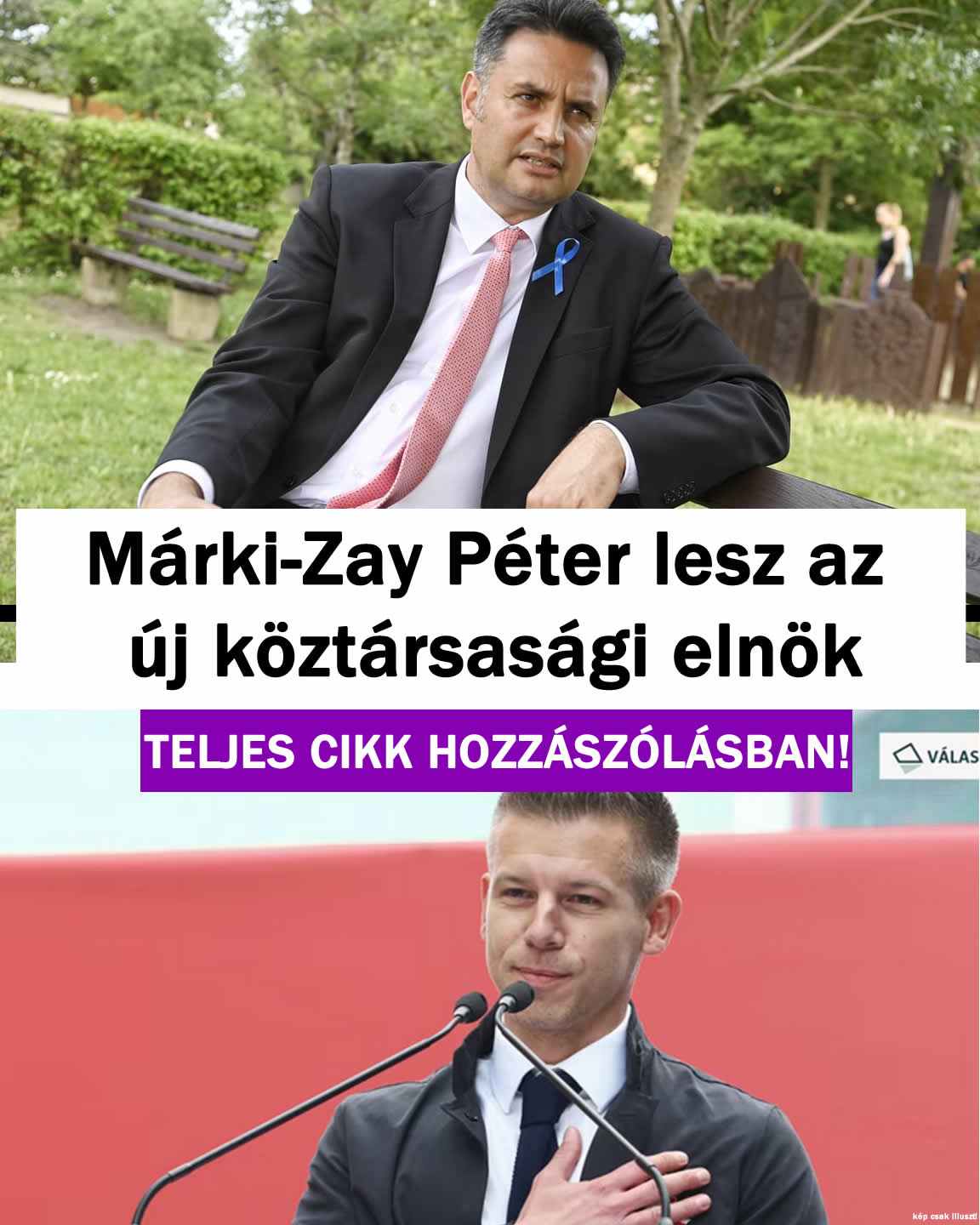 Márki-Zay Péter lesz az új köztársasági elnök