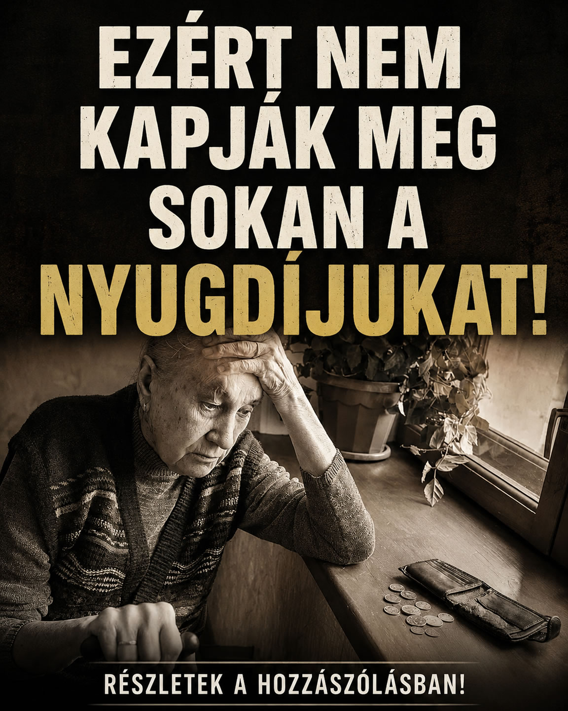 Ezért nem kapják meg sokan a nyugdíjukat!