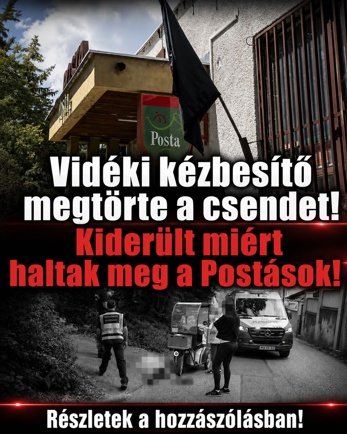 Kiderült miért haltak meg a Postások!
