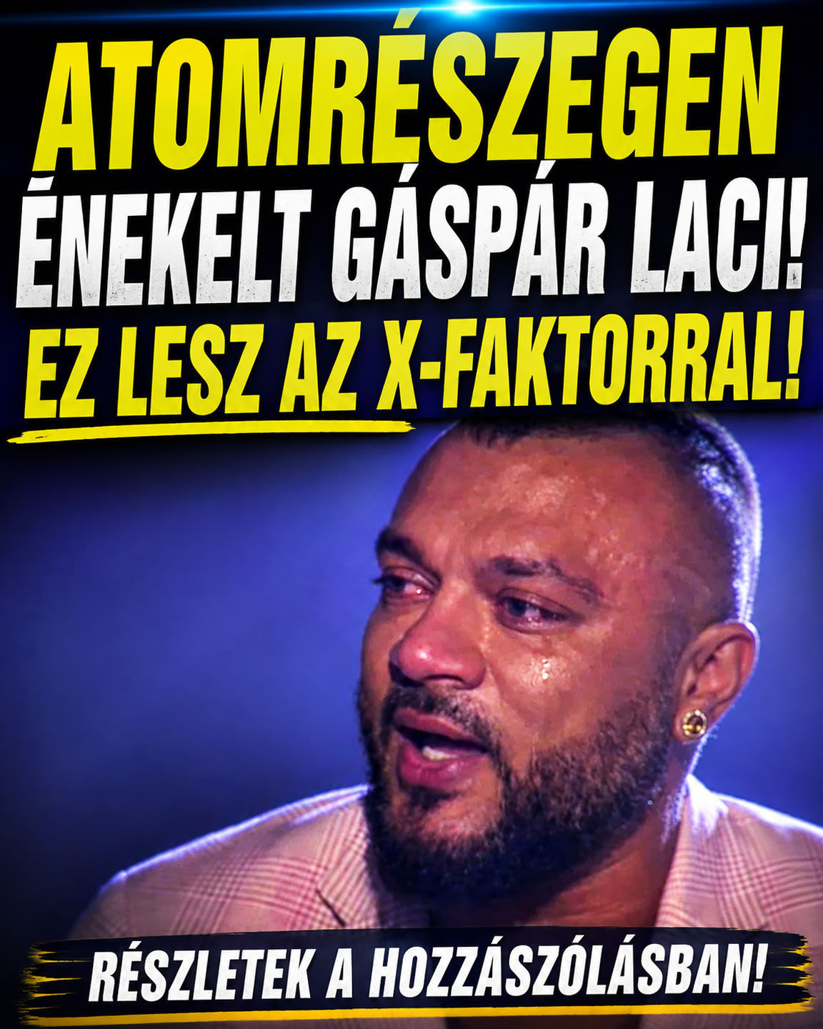 Atomrészegen énekelt Gáspár Laci!